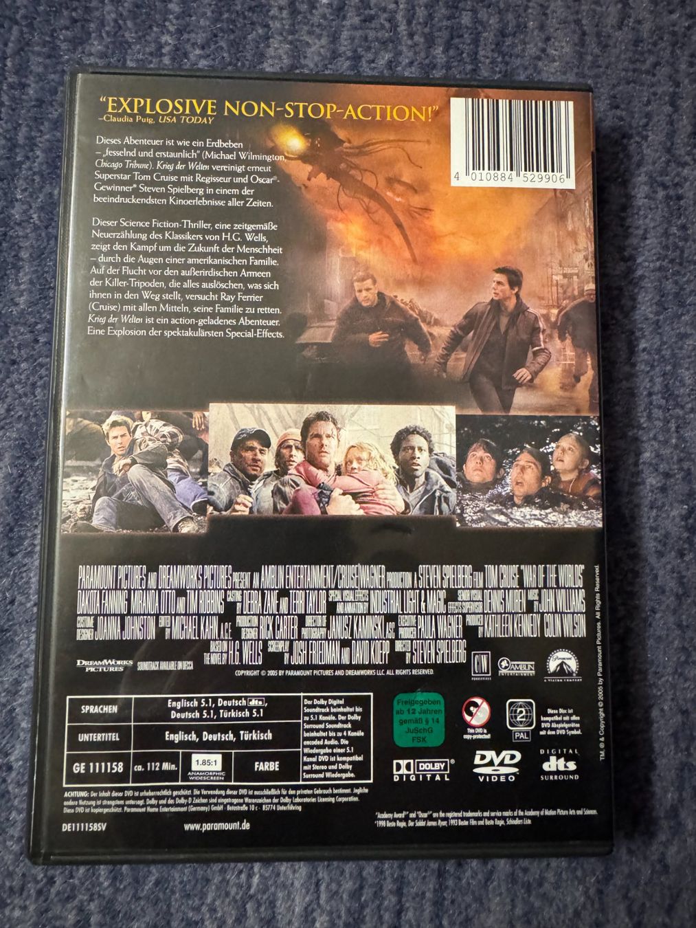 Tutti i DVDs: DVD Krieg der Welten – Usato da Winterthur venduto da Malve00 1