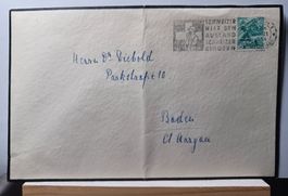 15.II.1944 Zürich nach Baden, ZH nach AG