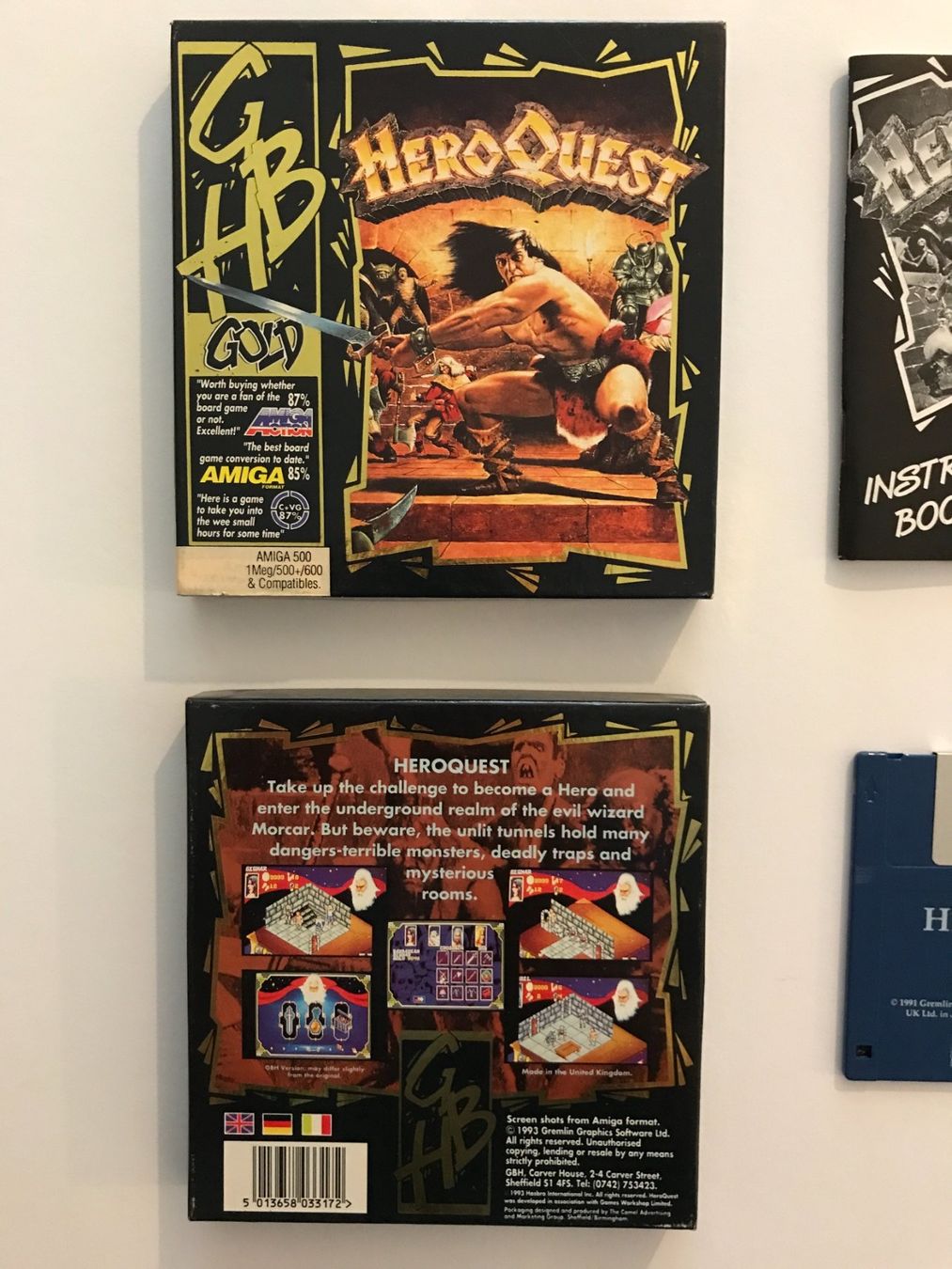 PC: Amiga - HeroQuest – Usato da Allschwil venduto da Bullach 3