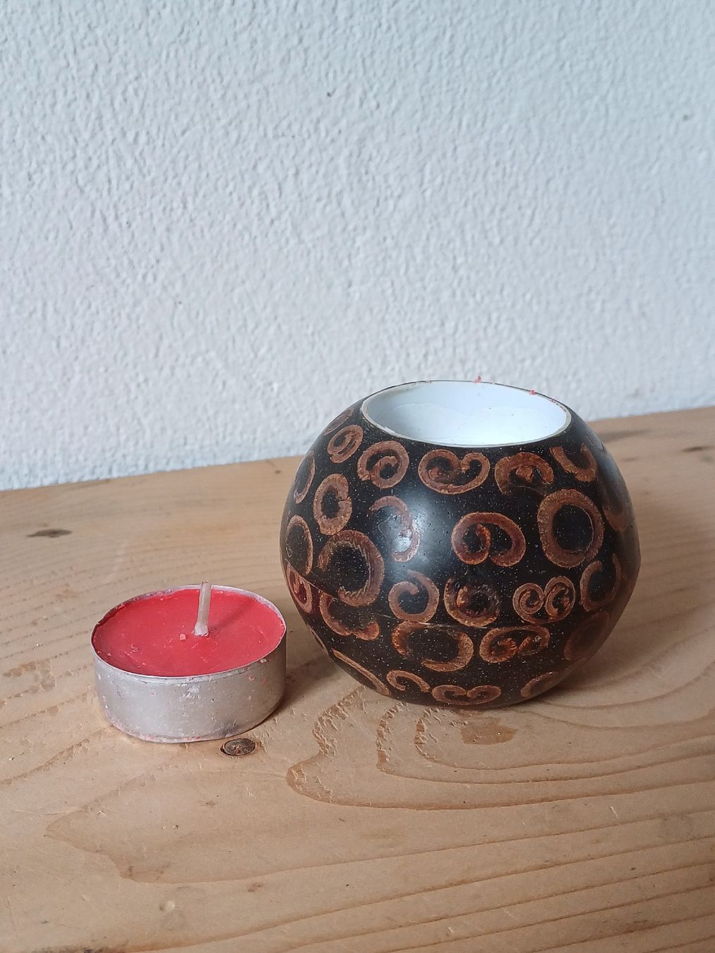 Portacandele: Kerzenhalter mit Zimt, 5 Stk. – Nuovo (secondo la descrizione) da Domat-ems venduto da Gr8wood 1