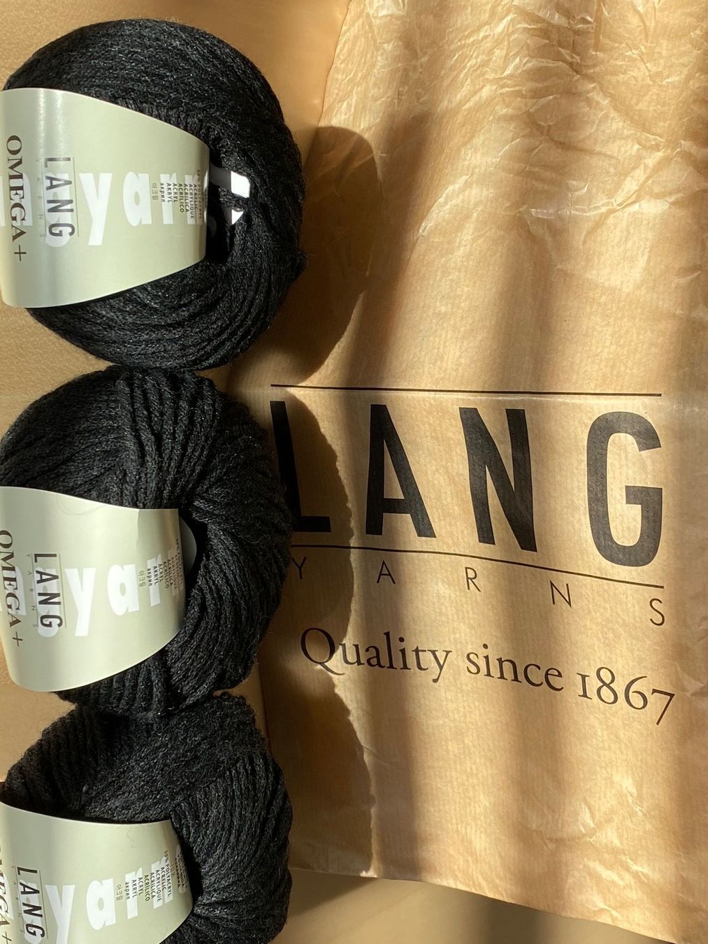 Lang Yarns Lana: Lang Yarns - Omega+ / 3 Stück – Nuovo e nell'imballaggio originale da Meisterschwanden venduto da Lapins2019 4