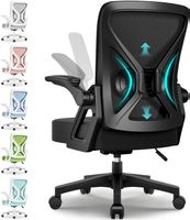 Bürostuhl ergonomisch Lordosenstütze Armlehnen Mesh