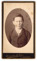 Fotografie H. Baer, Wädensweil, Portr