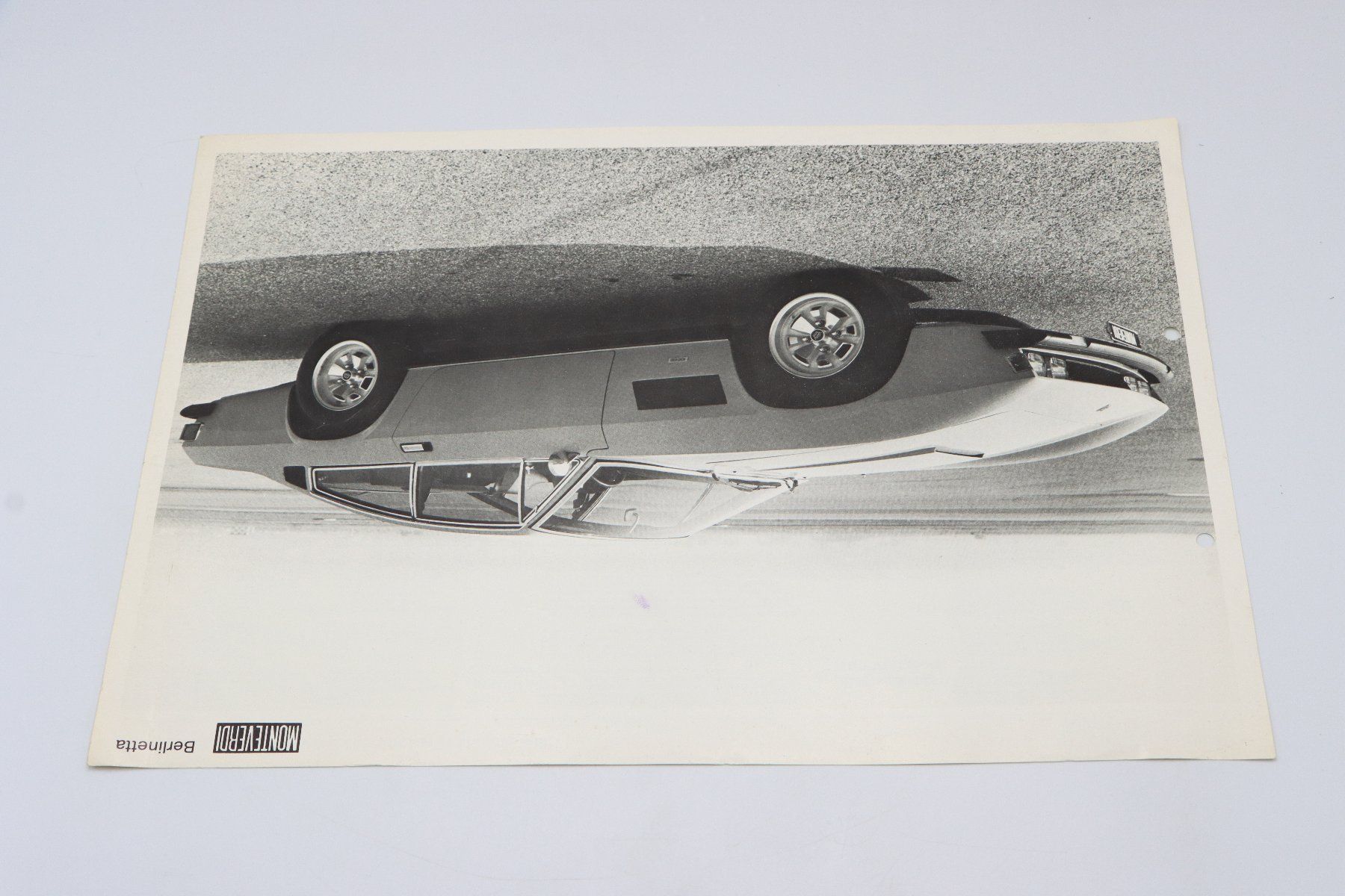 Documenti: Monteverdi Berlinetta 1972 Original Prospektblatt – Usato da Bühl b.Aarberg venduto da Collectorpassions 3