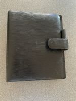 Agenda Louis Vuitton Epi Leder schwarz gebrauchter Zustand