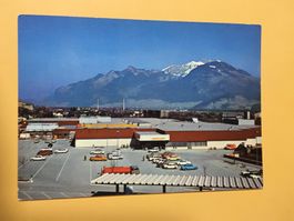 Monthey Wallis Centre Commercial La Placette alte Autos