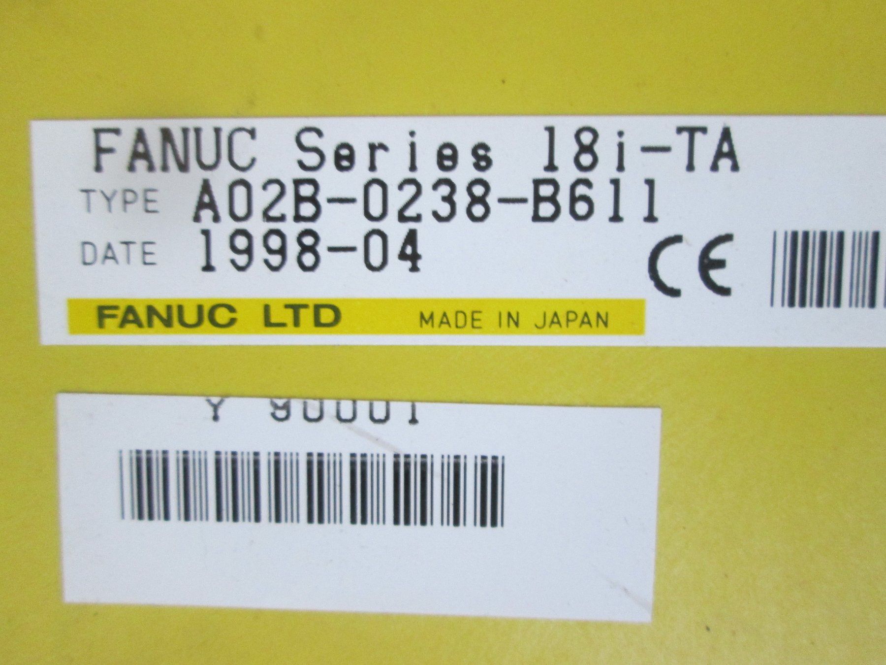 Fanuc Componenti elettronici: FANUC A02B-0238-B611 / Operator Interface / HMI /  18i-TA – Usato da Steffisburg venduto da Schwabis 7