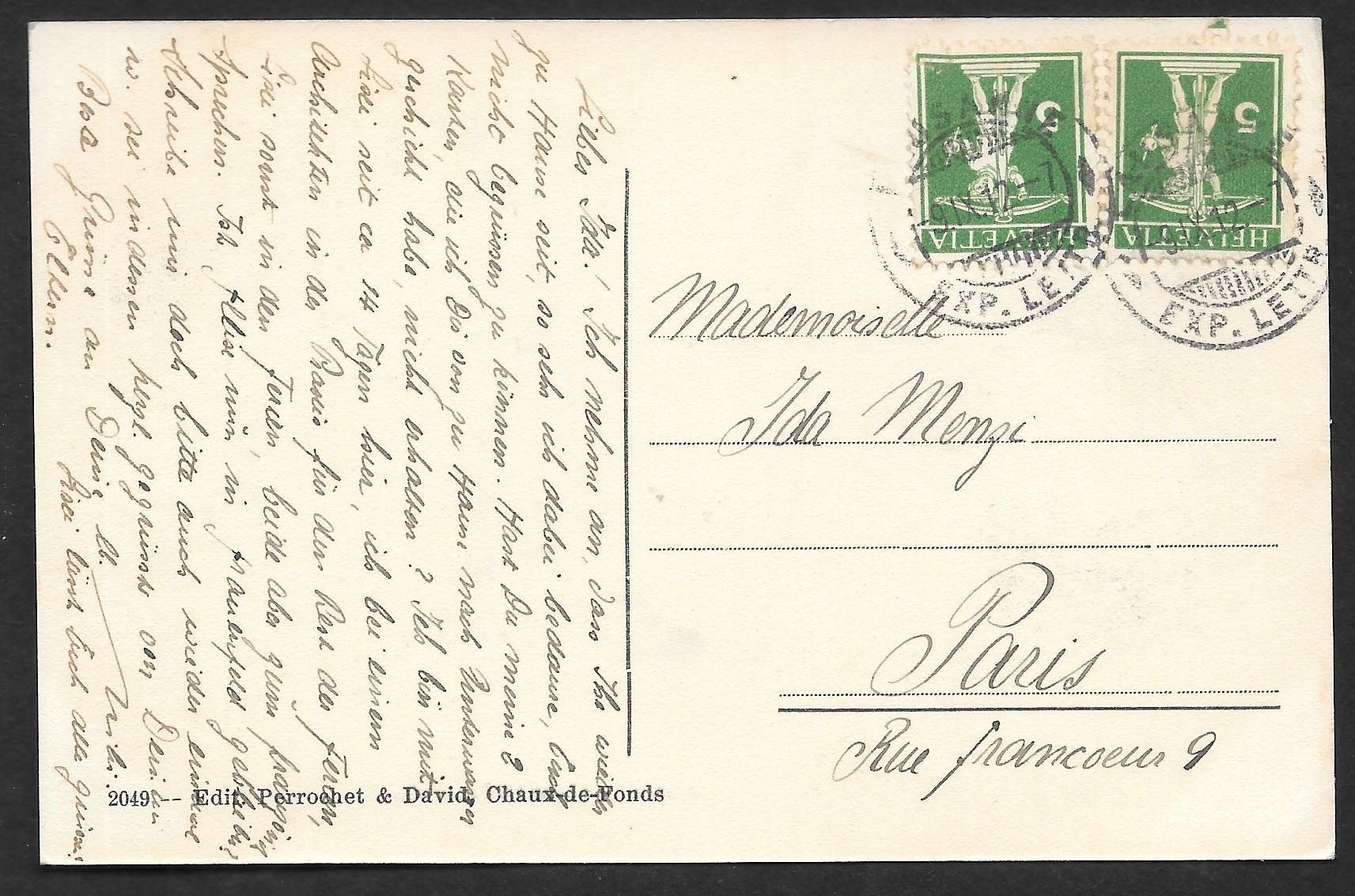 Cartoline postali: Lausanne Place St. François – Usato da Olten venduto da clotaldi 1