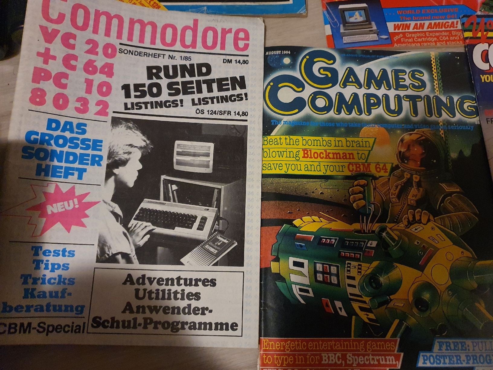 Zeitschriften & Magazine: Commodore C64 Magazine Sammlung - Nostalgie pur! – Gebraucht aus Muri AG von Jeromia 4