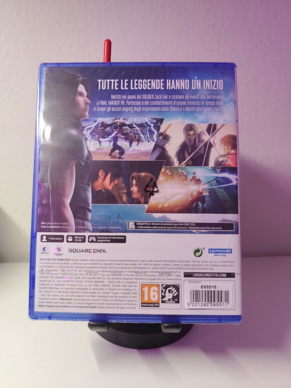 Giochi: Crisis Core Final Fantasy VII Reunion PS5 – Nuovo e nell'imballaggio originale da S. Vittore venduto da GamesAndCards95 1