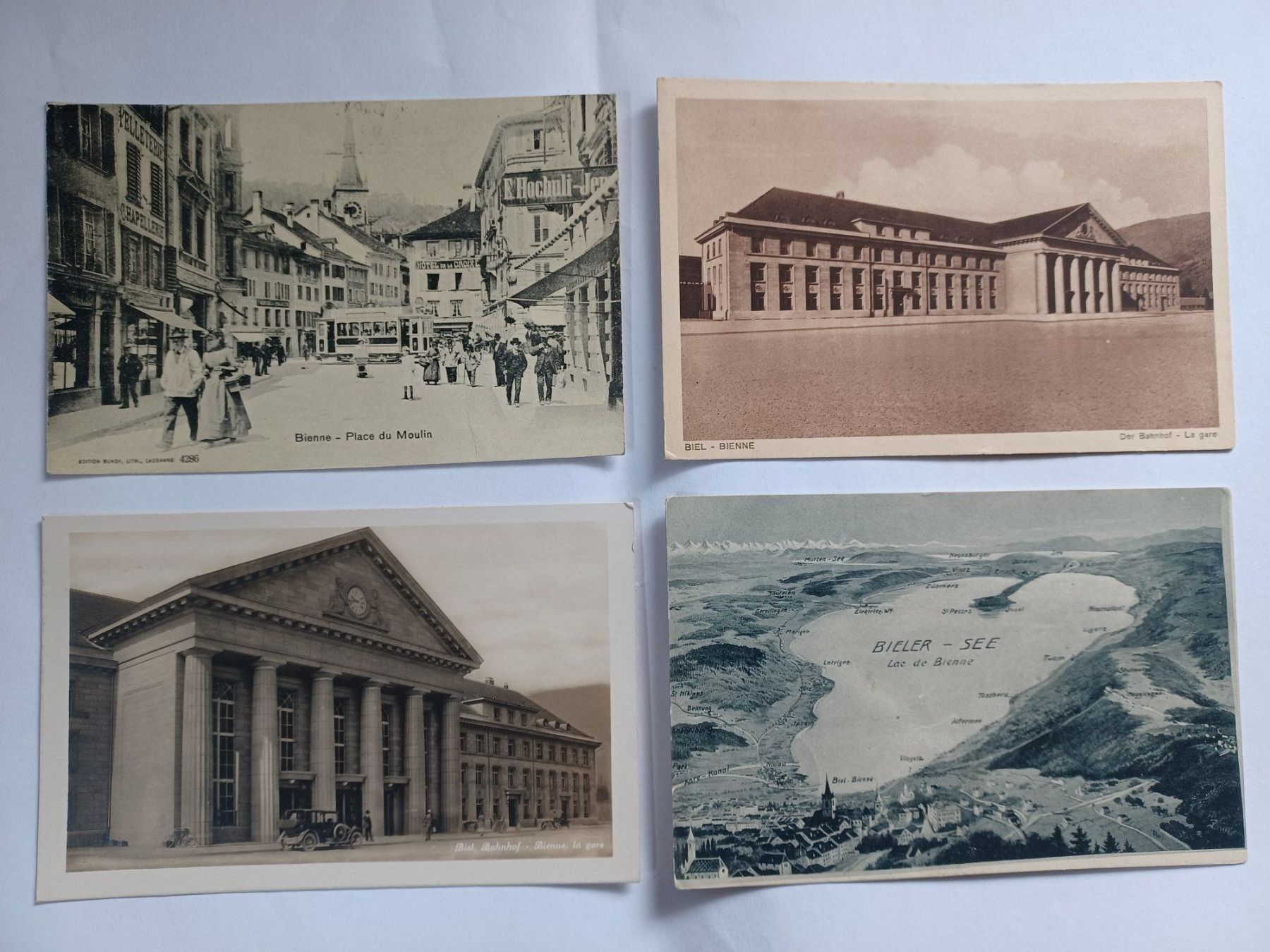 Cartoline postali: Alte Ansichtskarten Sammlung, 20 Stück Biel/Bienne – Usato da Ipsach venduto da rud_9wkq 4