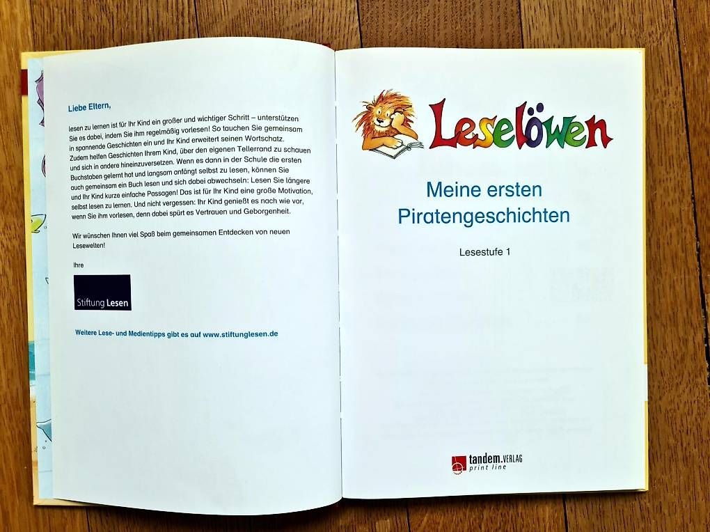 Libri: Erstlese Buch Leselöwen Piraten – Usato da Muri b. Bern venduto da SPF01 3