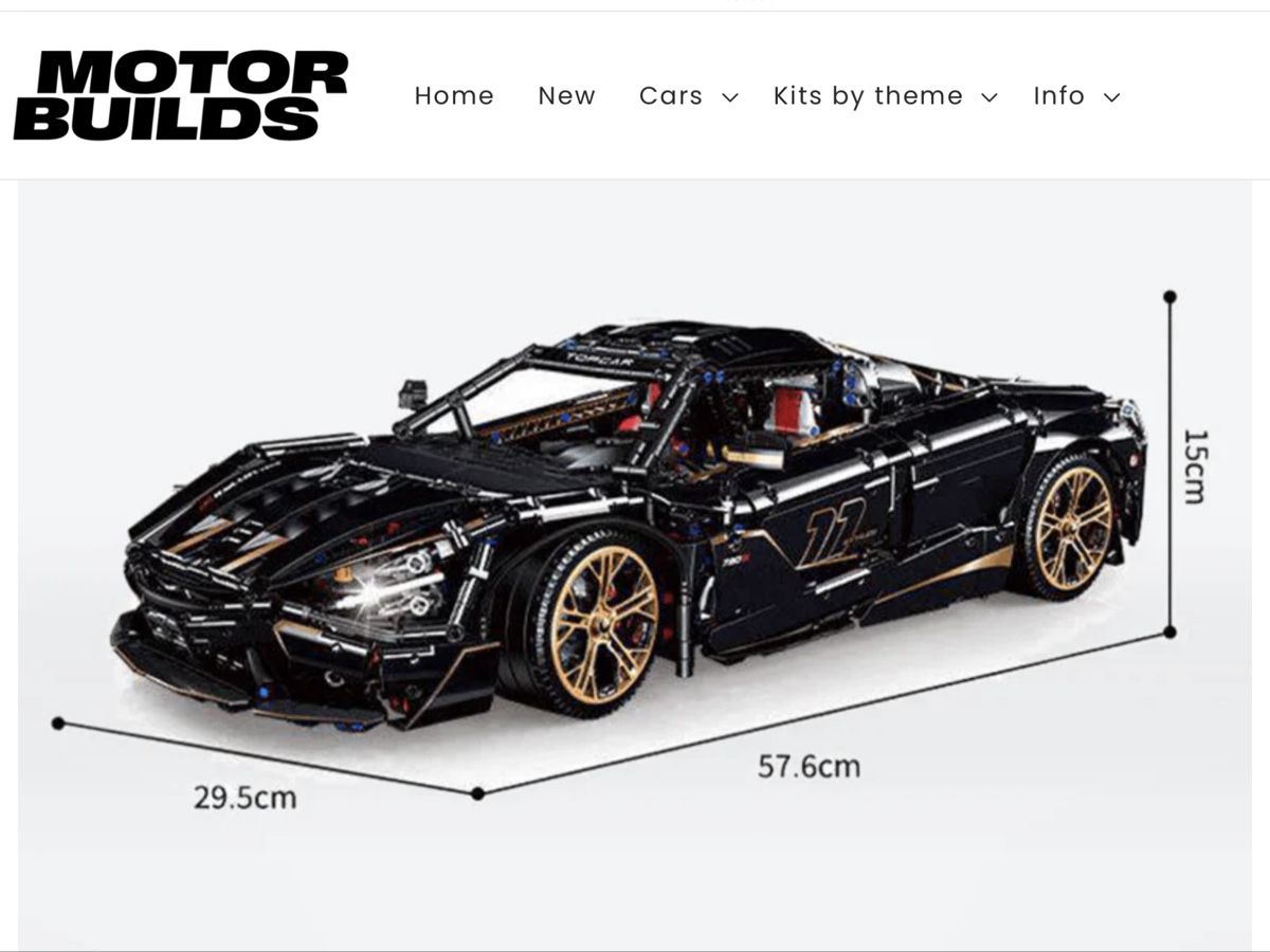 Technics Kit di costruzioni: Black V8 720s Spider – Usato da Sissach venduto da Seemi 2