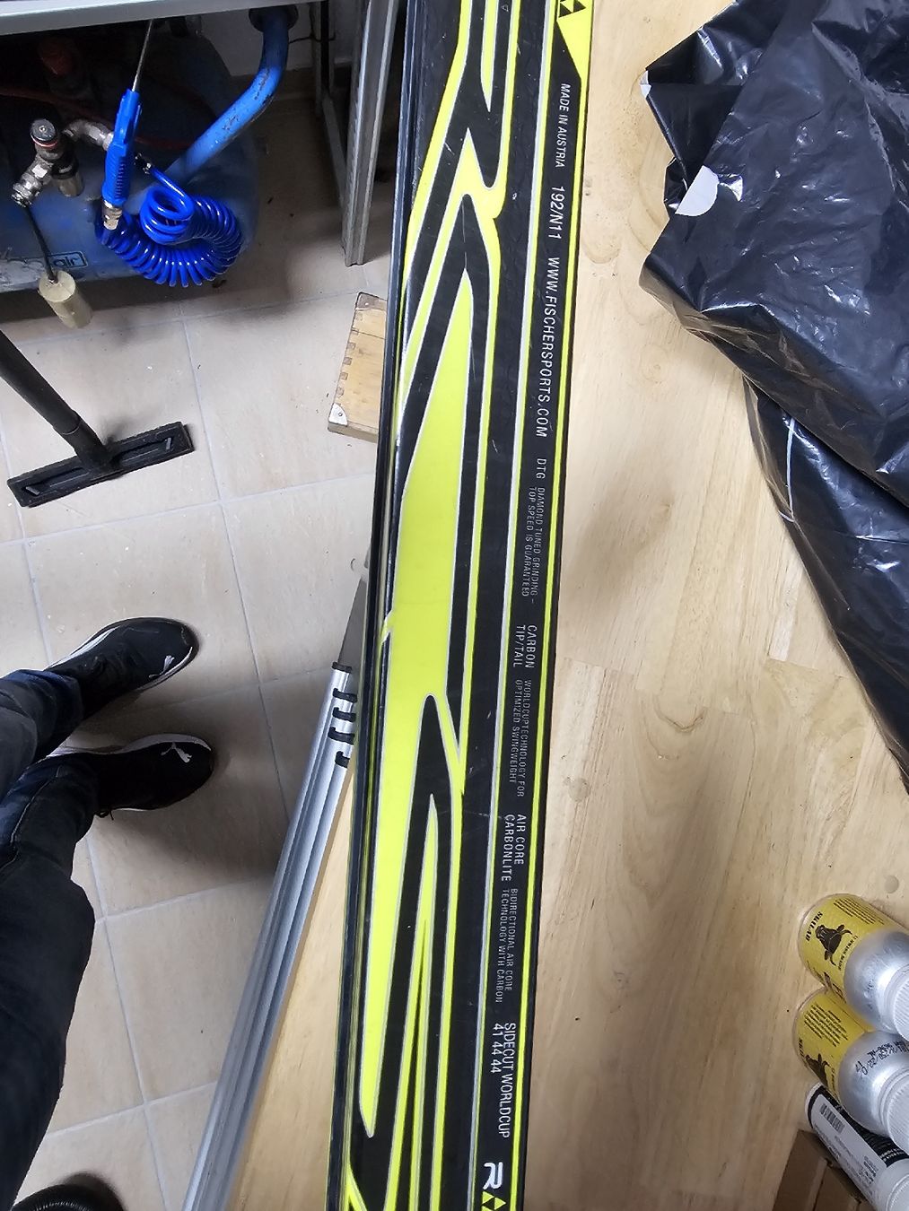 Fischer Skis: Fischer Carbonlite Skating Ski 192cm, mit Atomic Bindung – Gebraucht aus Wettingen von stiviii 2