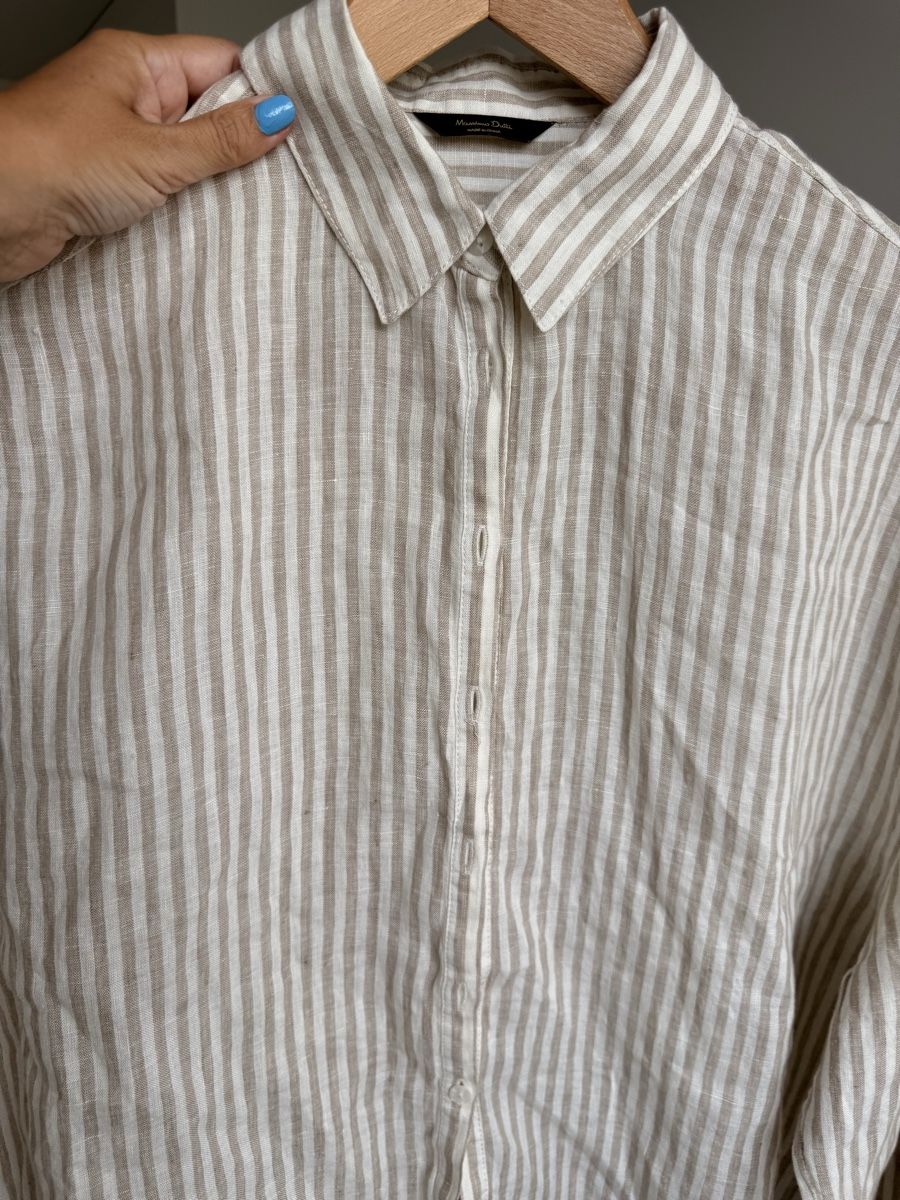 Massimo Dutti Camicette: Massive Dutti Linen Shirt Size XS  – Usato da Uerikon venduto da kpr_t5k2