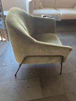 Studio Copenhagen Lubz Sessel Samt Dunkelgrün B 85cm