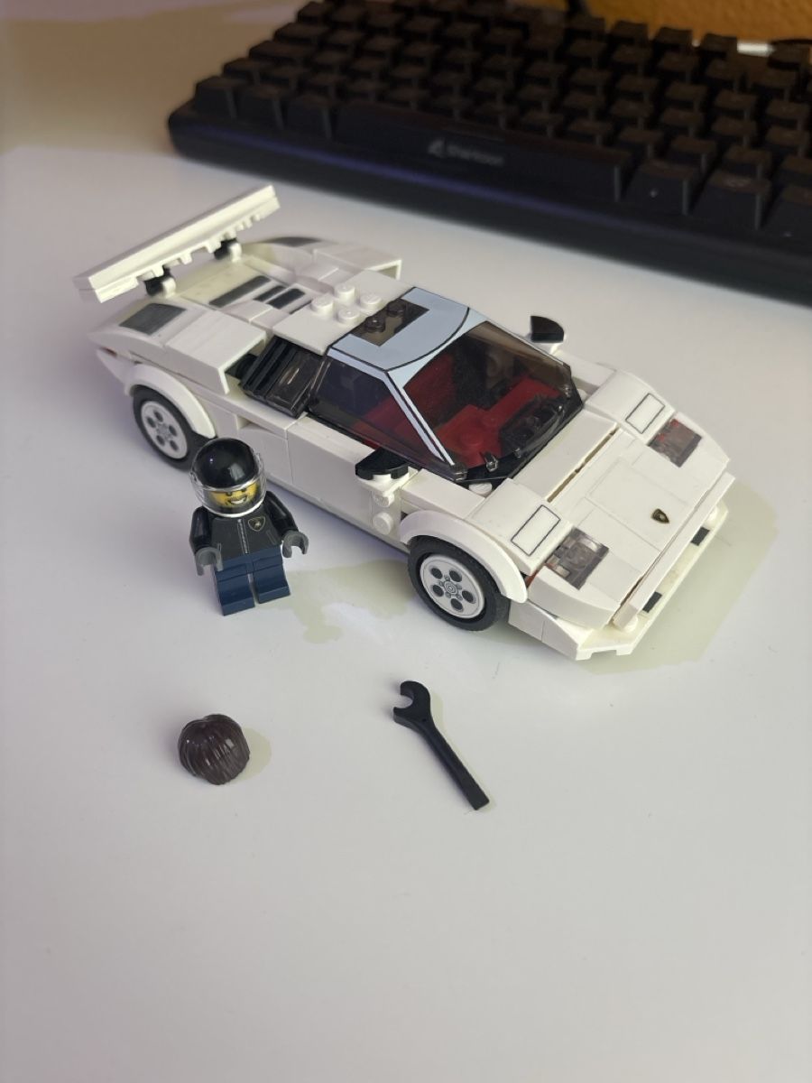 Lego Giocattoli: LEGO Speed Champion Lamborghini weiss  – Usato da Bülach venduto da kim_k2fn 2
