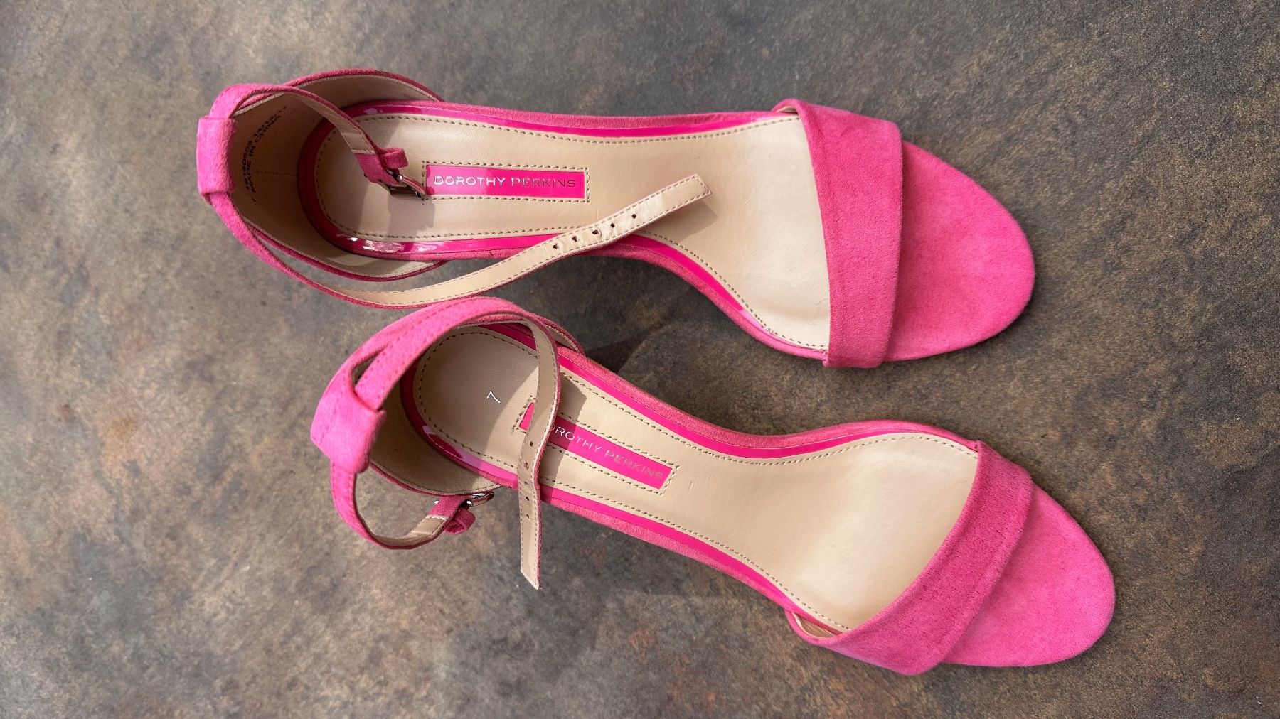 Dorothy Perkins Scarpe da donna: Sandaletten pink – Nuovo (secondo la descrizione) da Killwangen venduto da Cebelli
