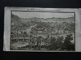 Baden Holzschnitt selten