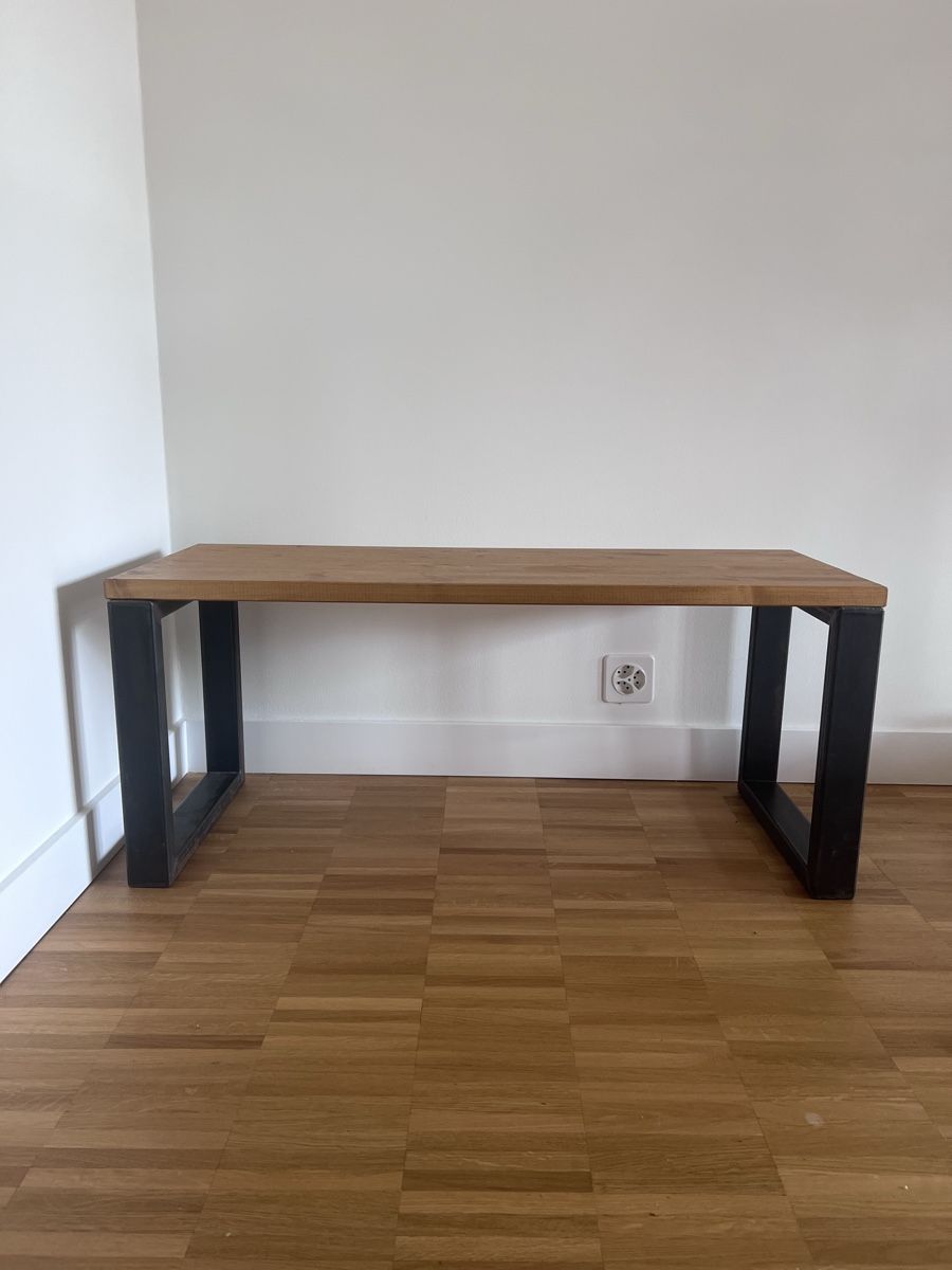 Panchine: Banc en bois et acier – Nuovo (secondo la descrizione) da Genève venduto da alx_g2yp 2