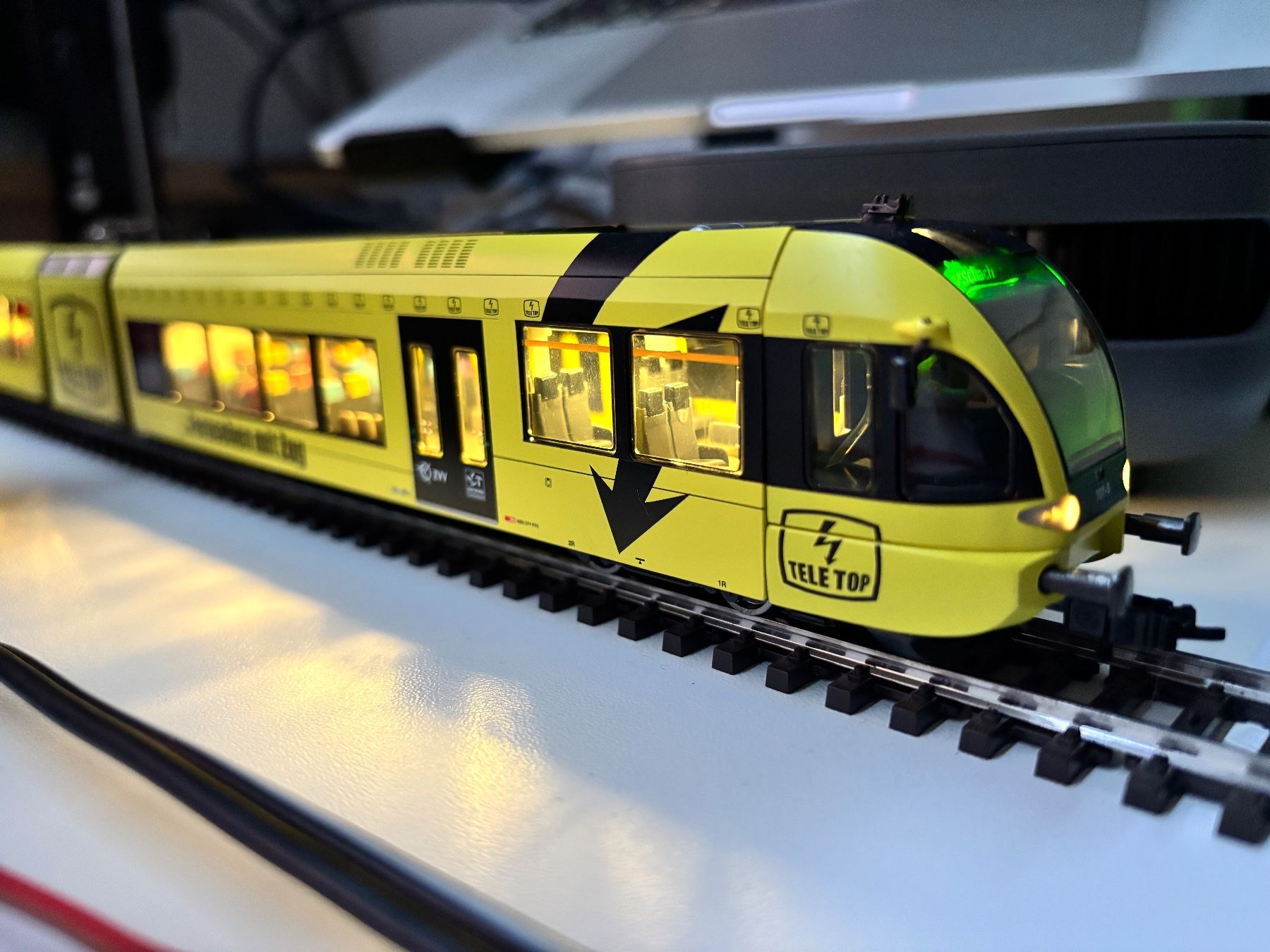Hag Modellini di ferrovie: HAG 34009-31 GTW 2/6 Top Blitz – Usato da Rothenburg venduto da Vanzonk 7