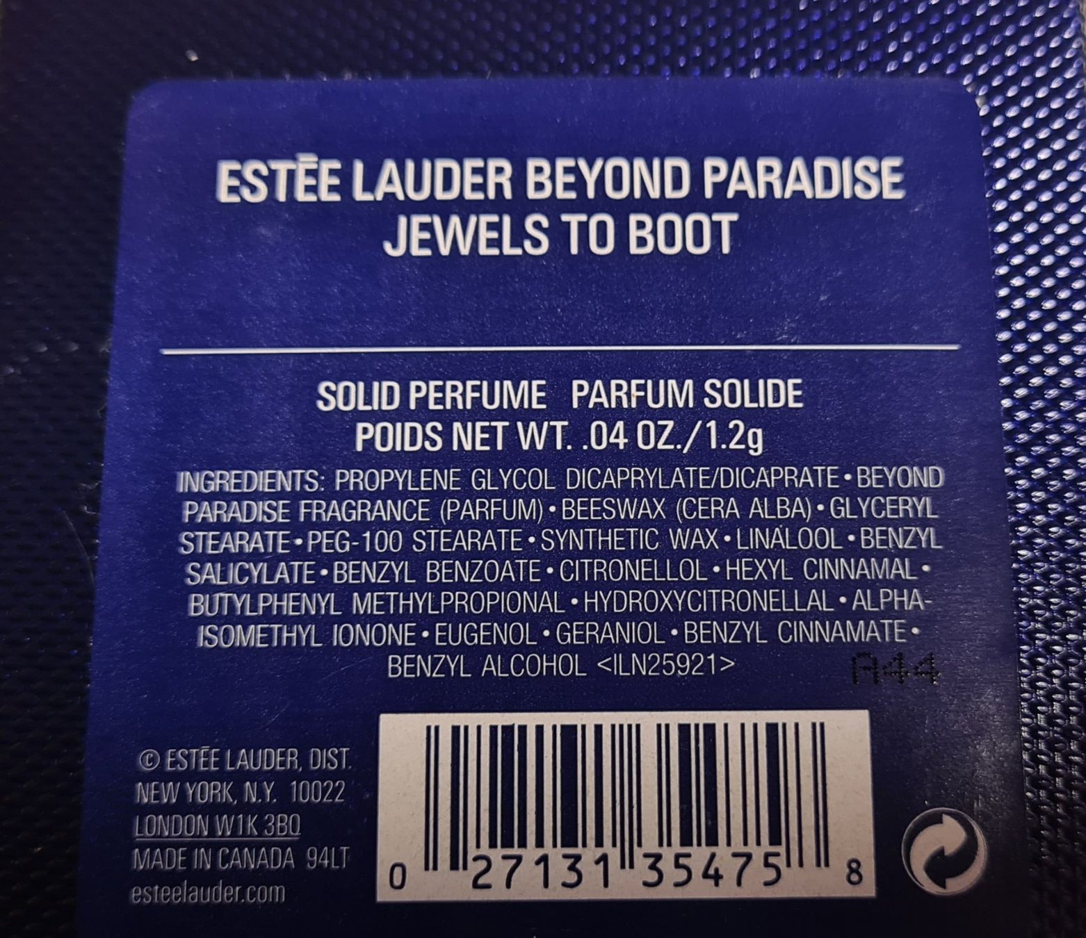 Estée Lauder Profumi & Eau de Toilette: Estée Lauder BEYOND PARADISE JEWELS TO BOOT – Usato da Steinmaur venduto da TobiasKern 5