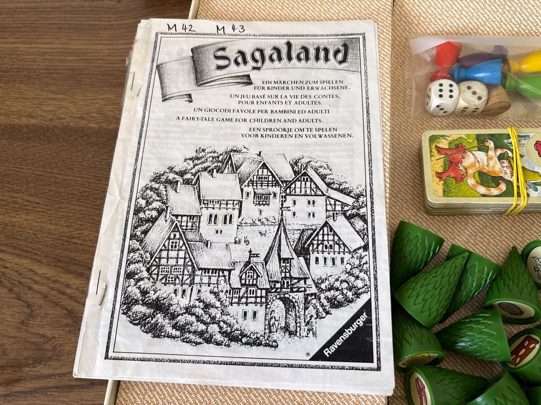 Ravensburger Giochi: Sagaland - Spiel von Ravensburger - 1981 – Usato da Andwil SG venduto da Rainboli 8