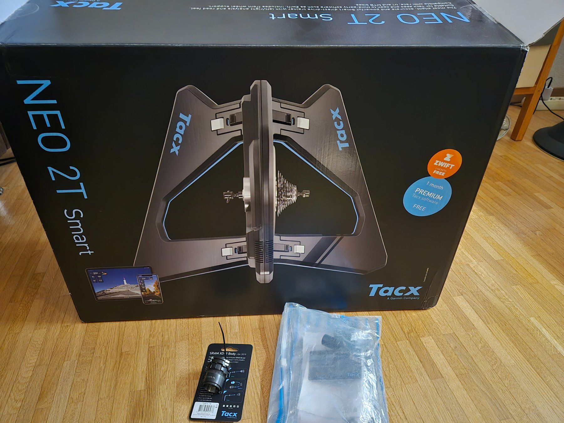 Tacx Hometrainer: Garmin Tacx® NEO 2T Smart Trainer – Nuovo e nell'imballaggio originale da Männedorf venduto da himariohere 1