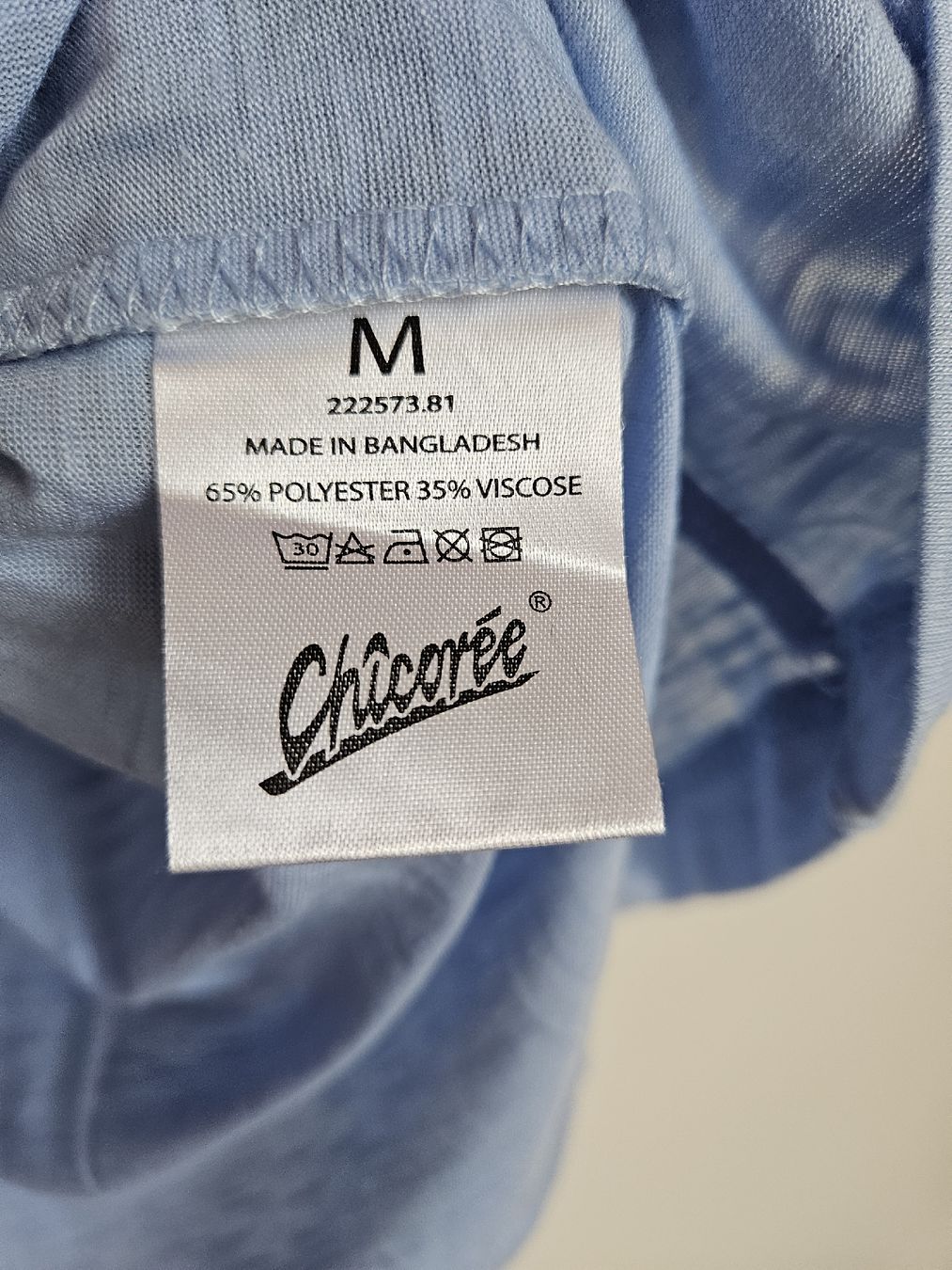 T-shirts: T-Shirt Hellblau von Chicorée – Neuf (Voir description) à Ebikon par SecondChance_byM 3