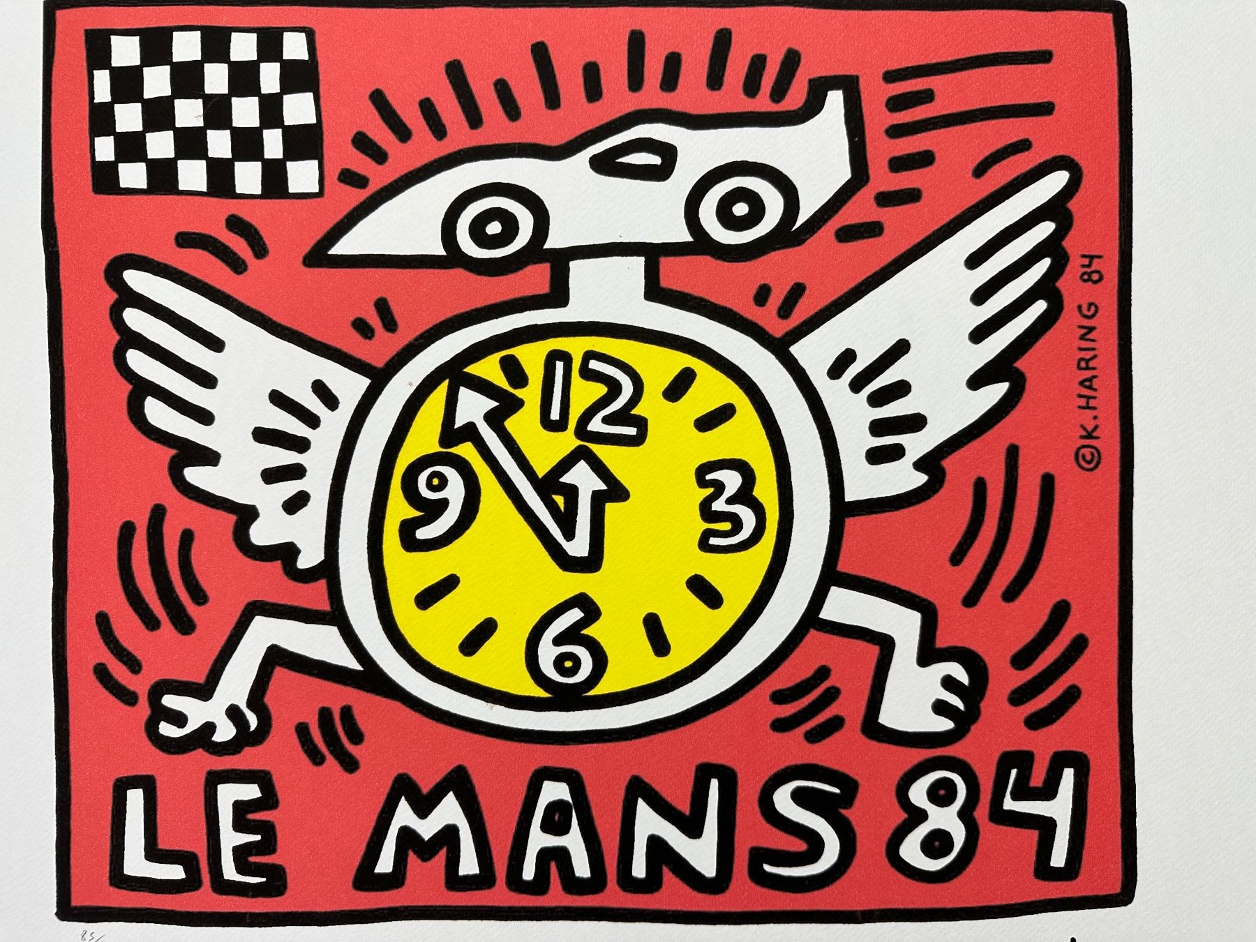 Dipinti: Keith Haring: Le Mans, POP Art 35/150 – Nuovo (secondo la descrizione) da Meilen venduto da Smgdesign 5