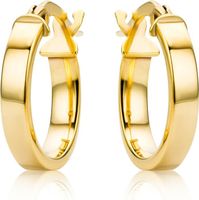 Ohrringe Damen Gelbgold 9 Karat / 375 Gold Creolen