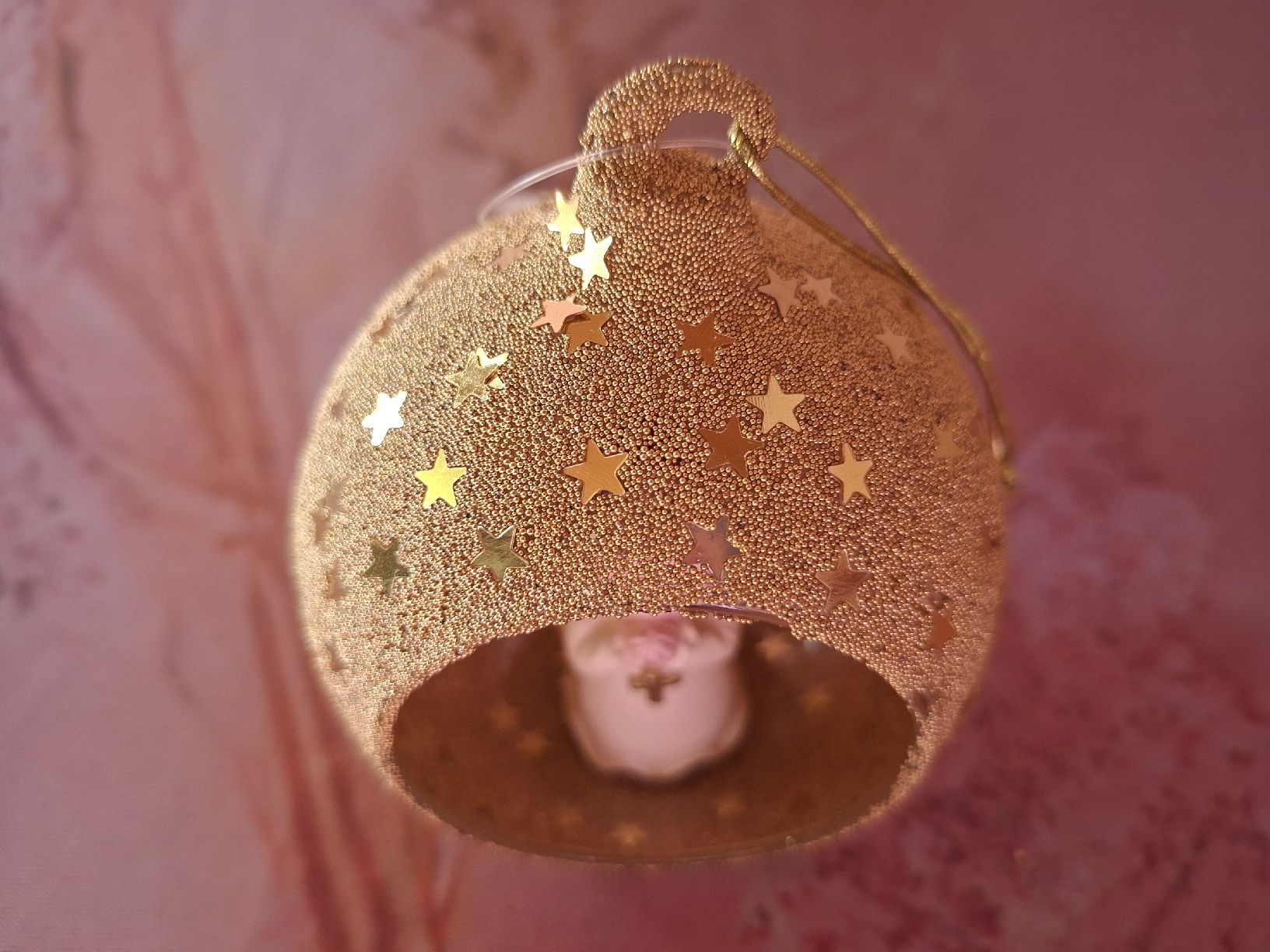 Tutte le decorazioni: neu: Weihnachtskugel Glas mit Engel Gold Glitzer – Nuovo (secondo la descrizione) da Nassen venduto da verrueckt 1