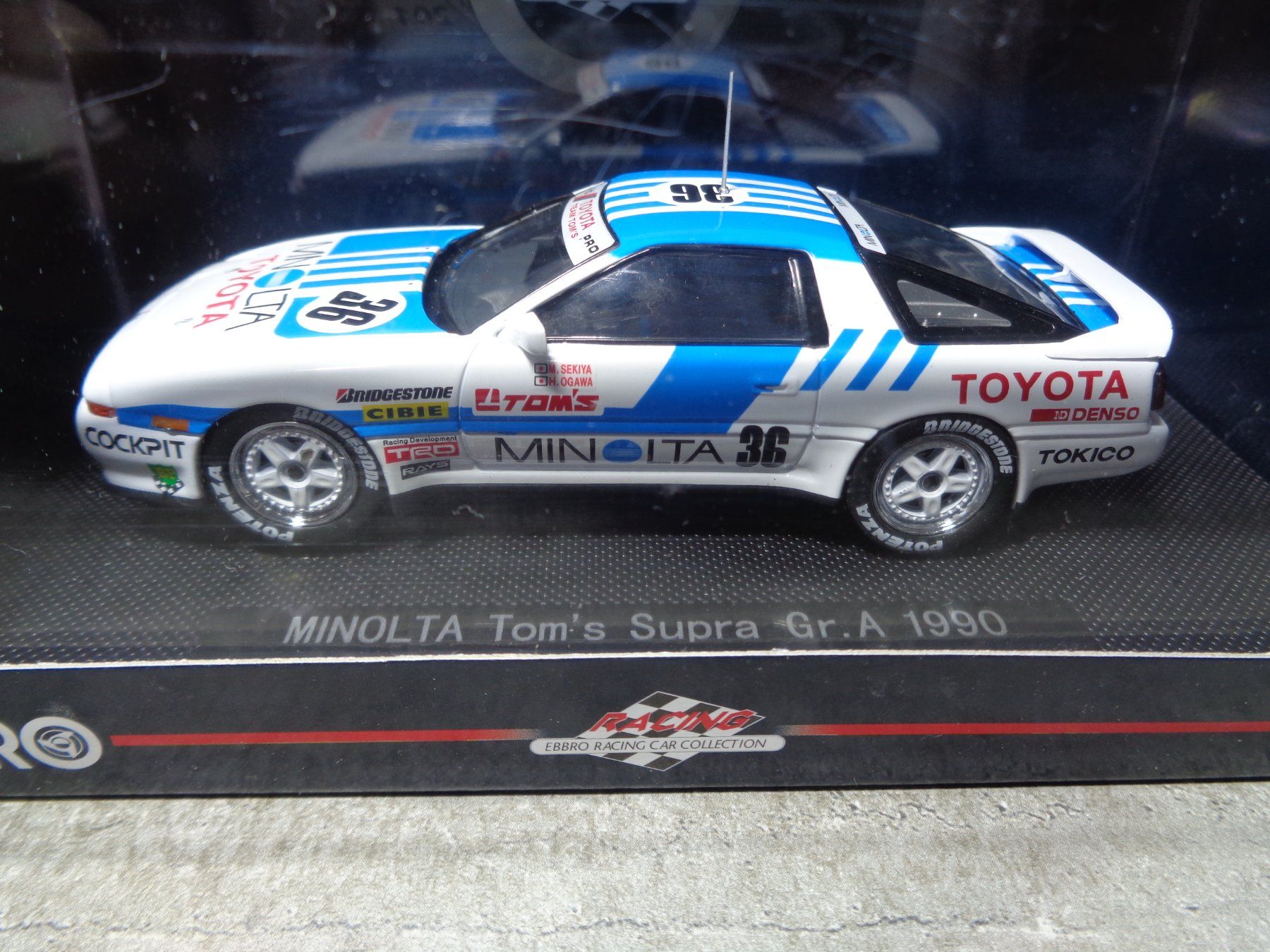 Toyota Modellautos: Ebbro 1:43 Toyota Supra Gr.A 1990 – Neu und originalverpackt aus Reconvilier von rallycar 4