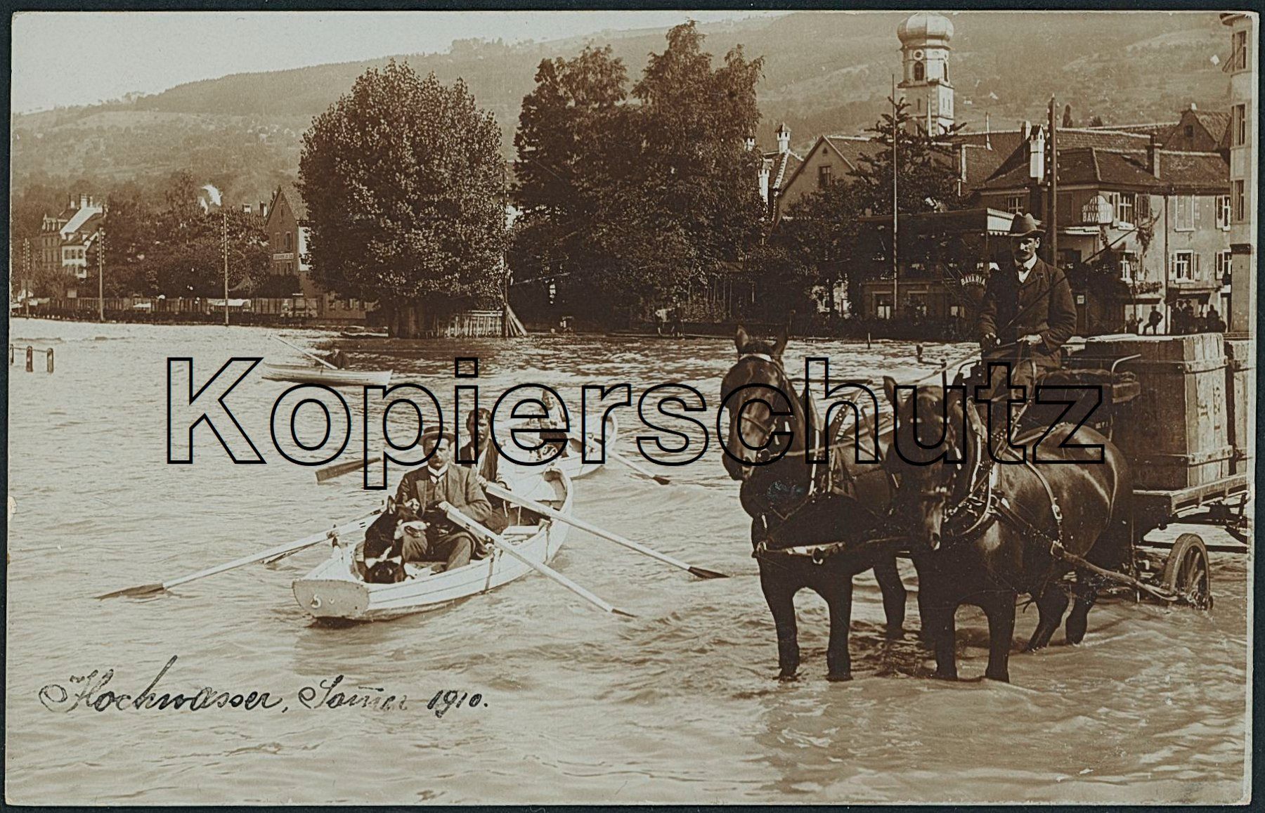 Cartes postales: SG Rorschach - Hochwasser - Katastrophe – D'occasion à Schindellegi par leecollect