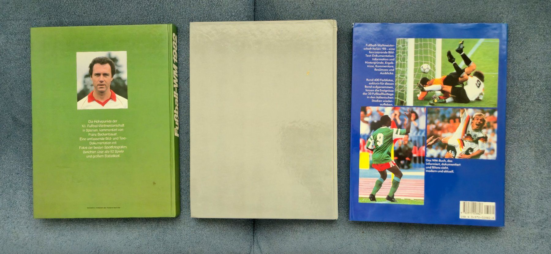Libri: Fussball WM Bücher 1982 1986 1990 – Usato da Rothenburg venduto da Ajax111 9