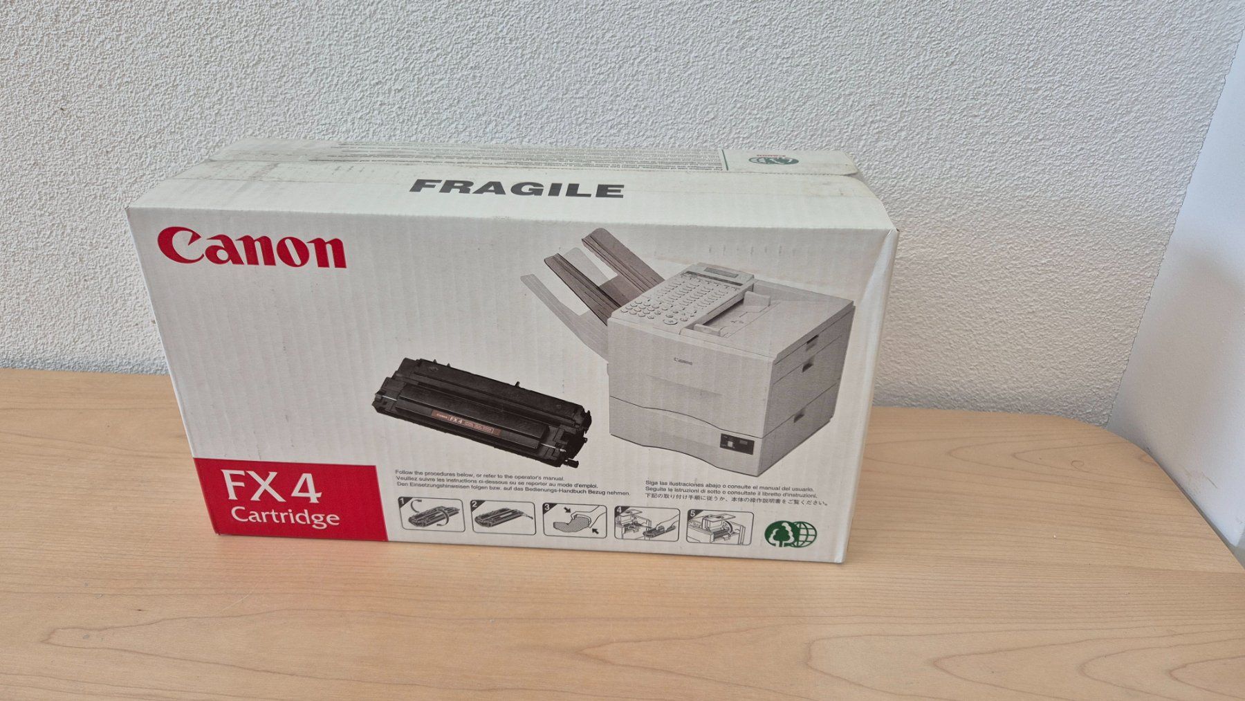 Canon Cartucce per stampanti & toner: Canon Toner FX4 Cartridge – Nuovo e nell'imballaggio originale da Elgg venduto da computerbrocki
