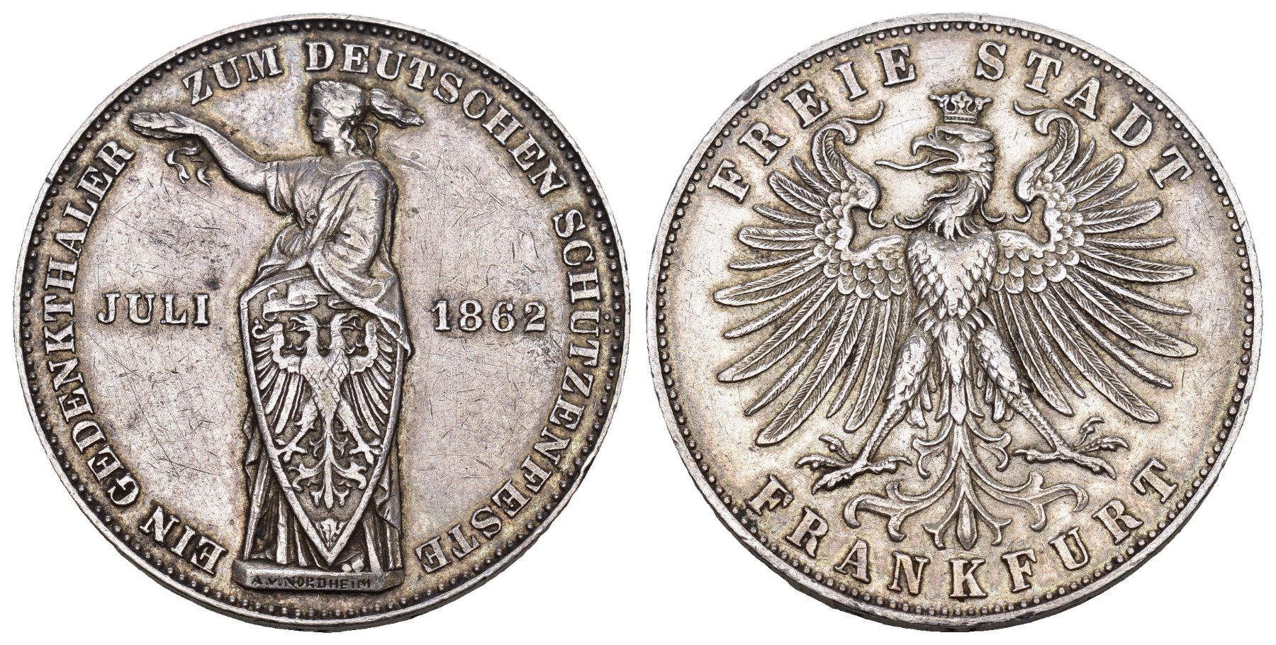 Toutes les monnaies: Frankfurt 1862 – D'occasion à Bern par numismatictops