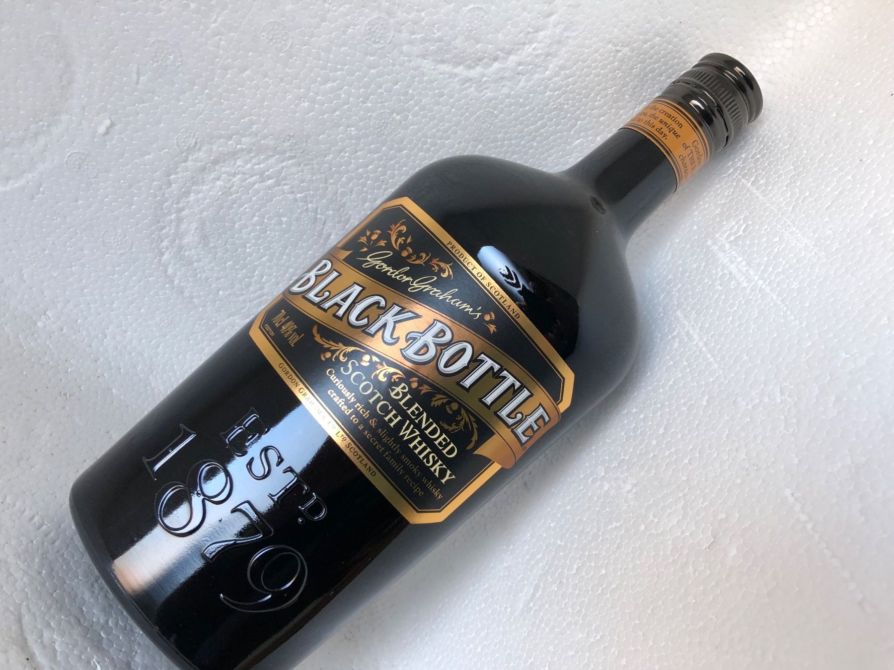 Bevande alcoliche: Black Bottle Blended Scotch Whisky 40% – Nuovo e nell'imballaggio originale da Wöschnau venduto da Vinsale 7