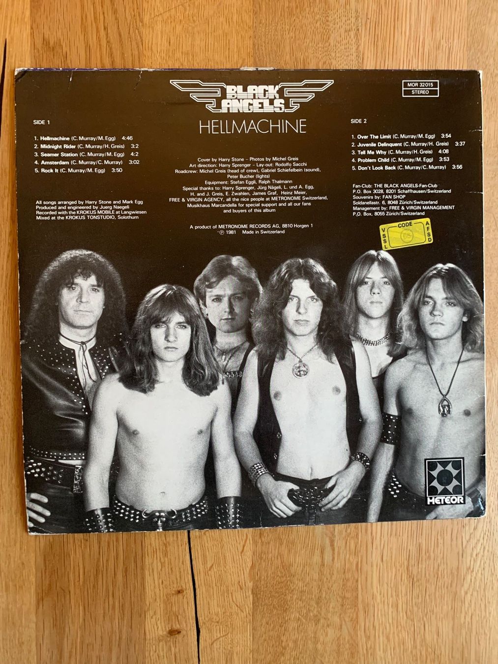 Dischi in vinile: Black Angels - Hellmachine – Usato da Balzers venduto da Amontelm 1