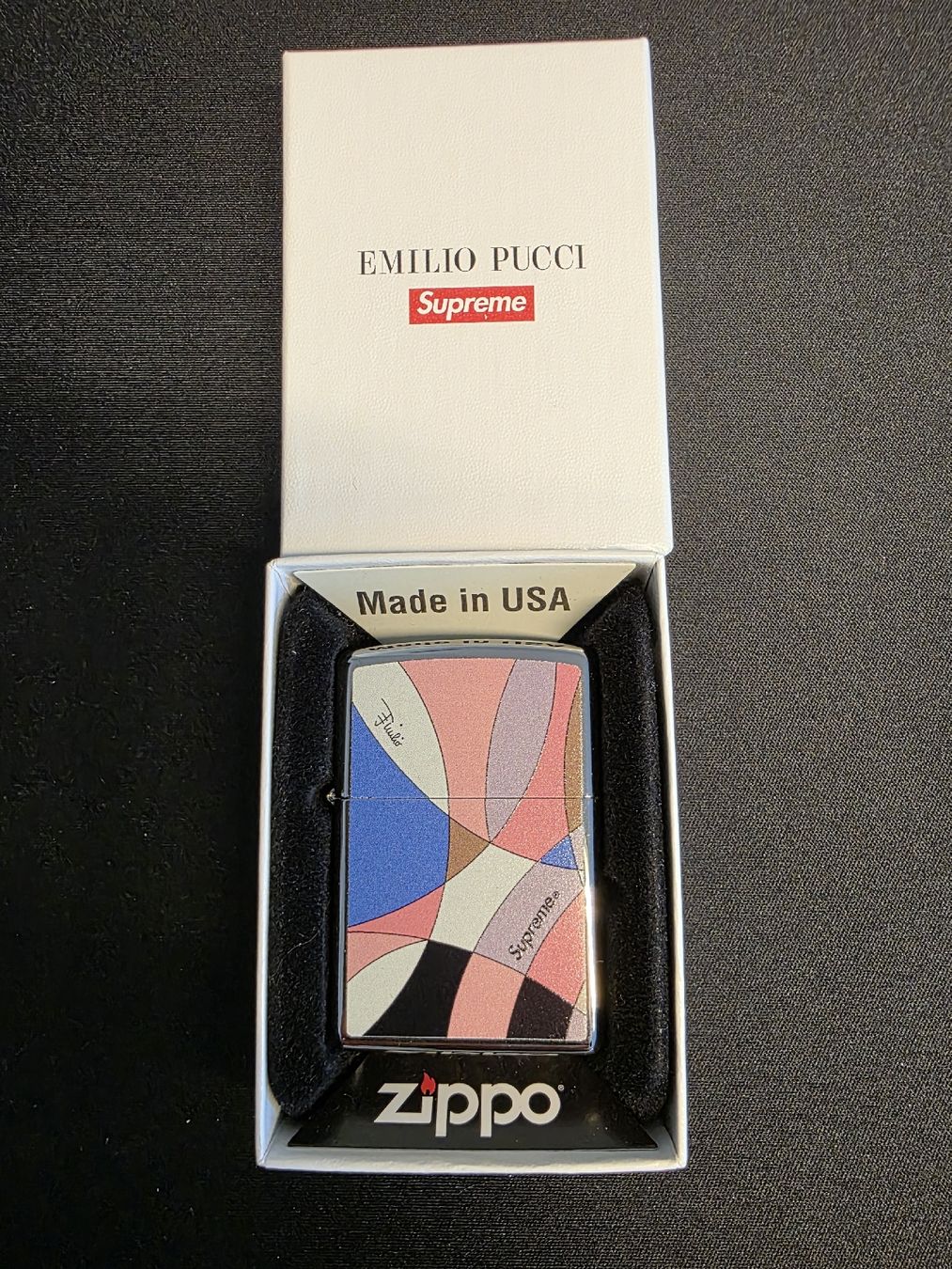 Zippo Accendini: Supreme x Emilio Pucci Zippo – Usato da Messen venduto da ste_bsk5 1