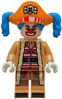 Lego One Piece Minifigur- Buggy the Clown (op004)
