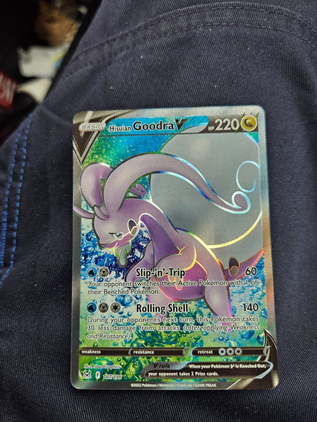 Pokémon Carte collezionabili: Pokemon Goodra V 187/196 ab 1 – Nuovo (secondo la descrizione) da Romoos venduto da Raf_65zw