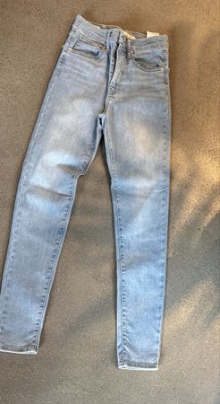 Levi's Mile High Super Skinny Jeans Gr. 27, hellblau, Sommer