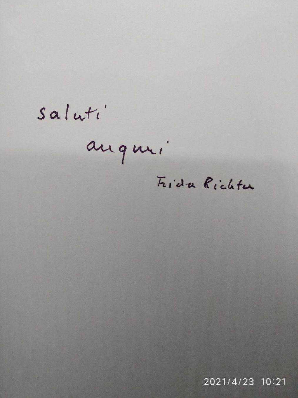 Libri: HANS RICHTER 1977 – Usato da Goldach venduto da Gaip 8