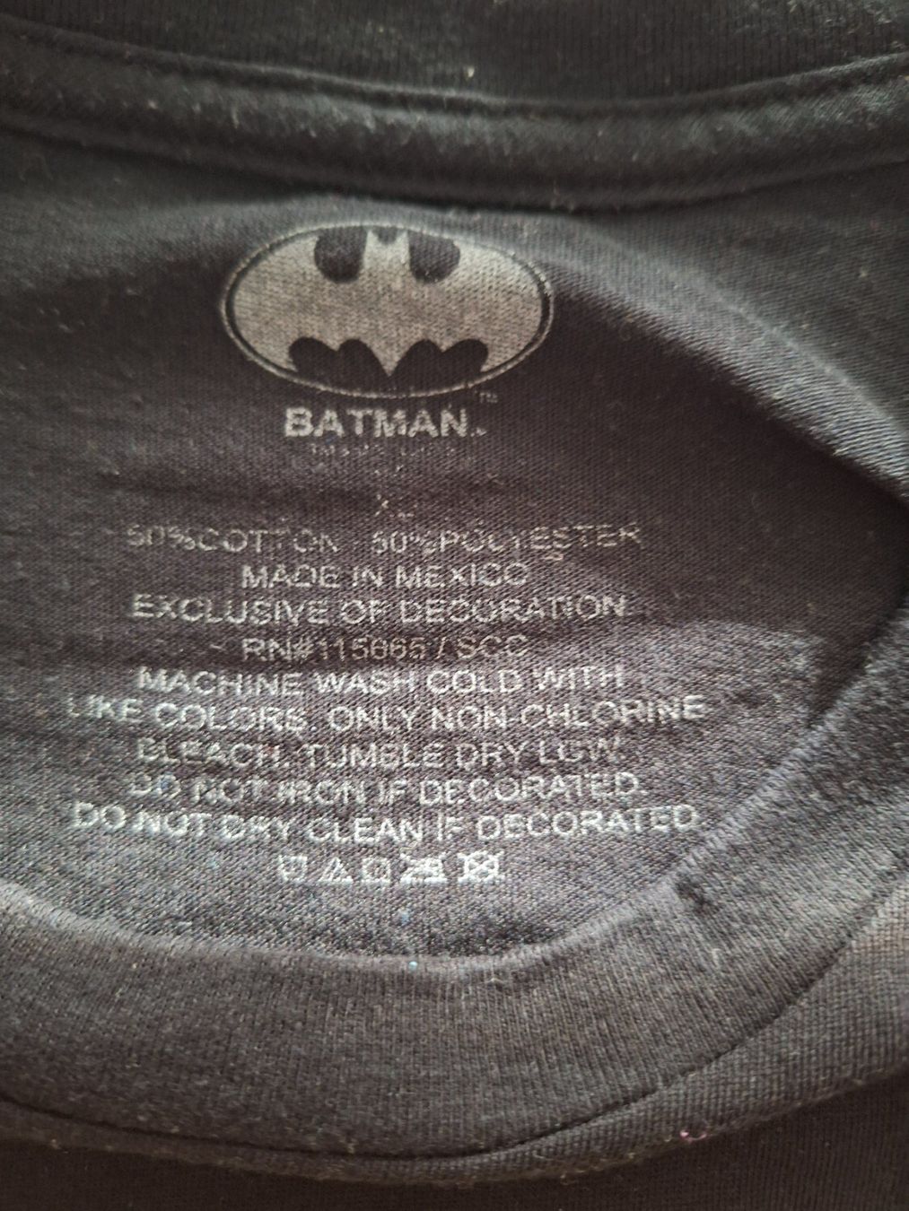 T-shirt: Batmann T-Shirt Baumwolle Grösse ca. Large – Usato da Winterthur venduto da Destinatio 2