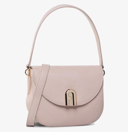 Furla Sleek Mini Dust Rose Rosa Crossbody / Shoulder Bag