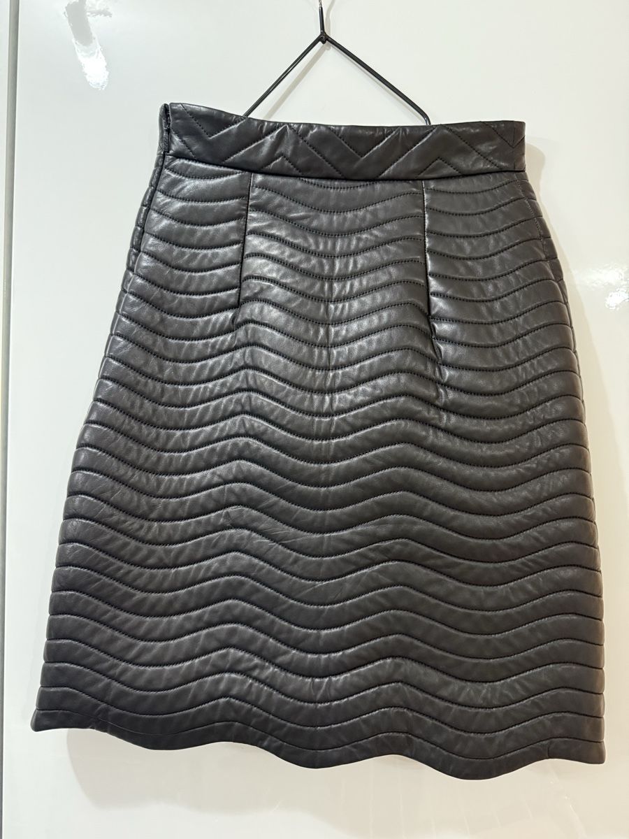 Gucci Gonne: Gucci Lederrock Gr. 36 schwarz gesteppt – Usato da Freidorf TG venduto da Iris1970 1