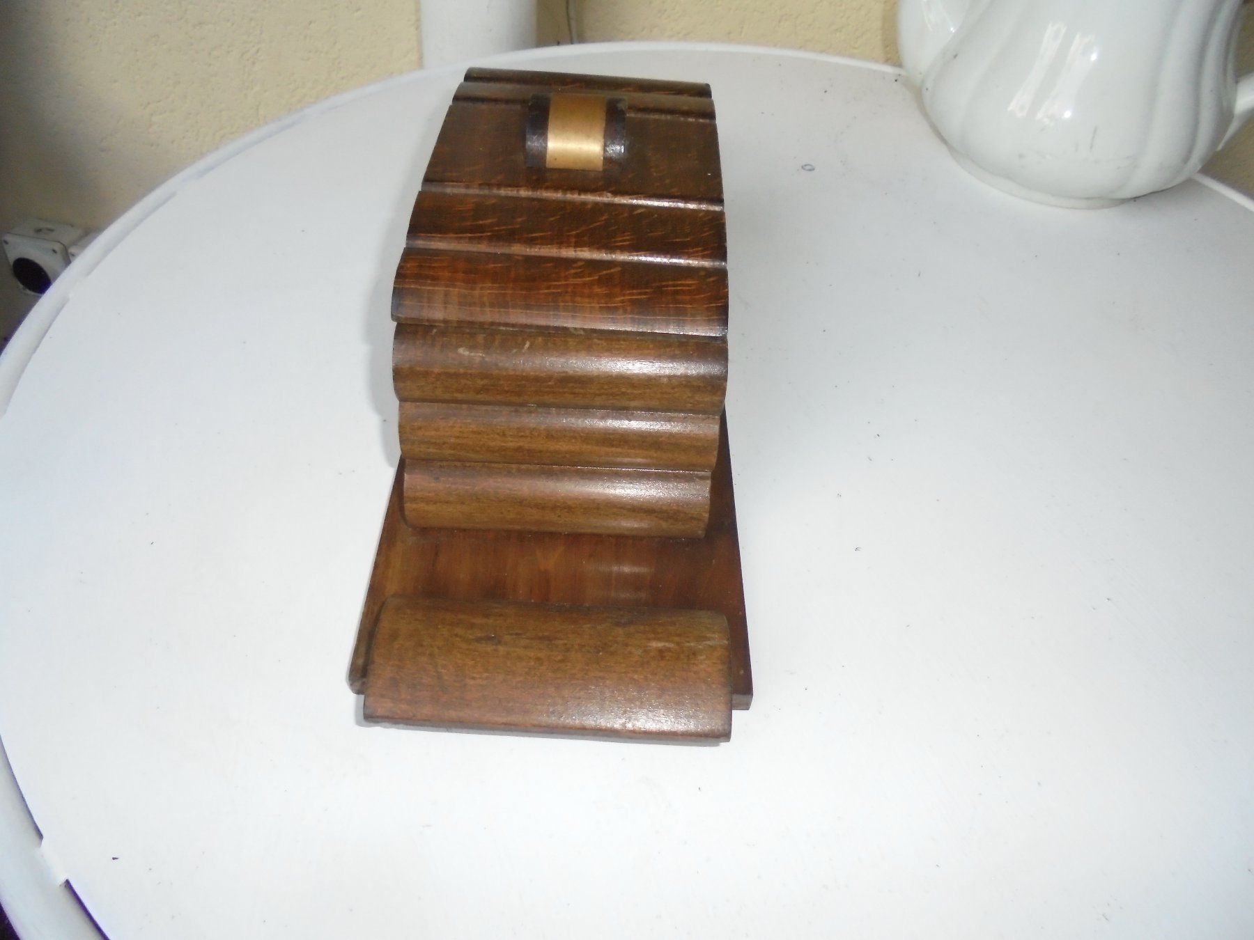 Dosen: Antike, grosse Art-Deco Biscuitdose ca 1940-50 – Gebraucht aus Camorino von Hunpete 5