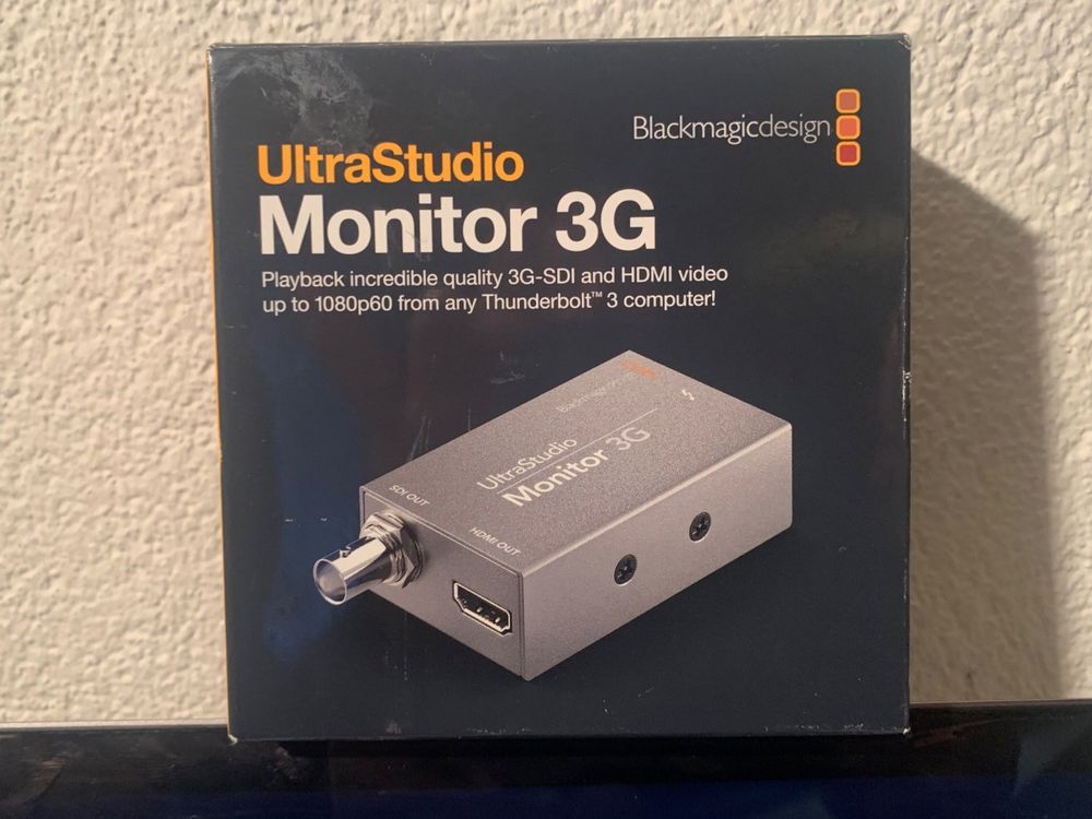 Blackmagic Ultrastudio Monitor 3G | Kaufen auf Ricardo