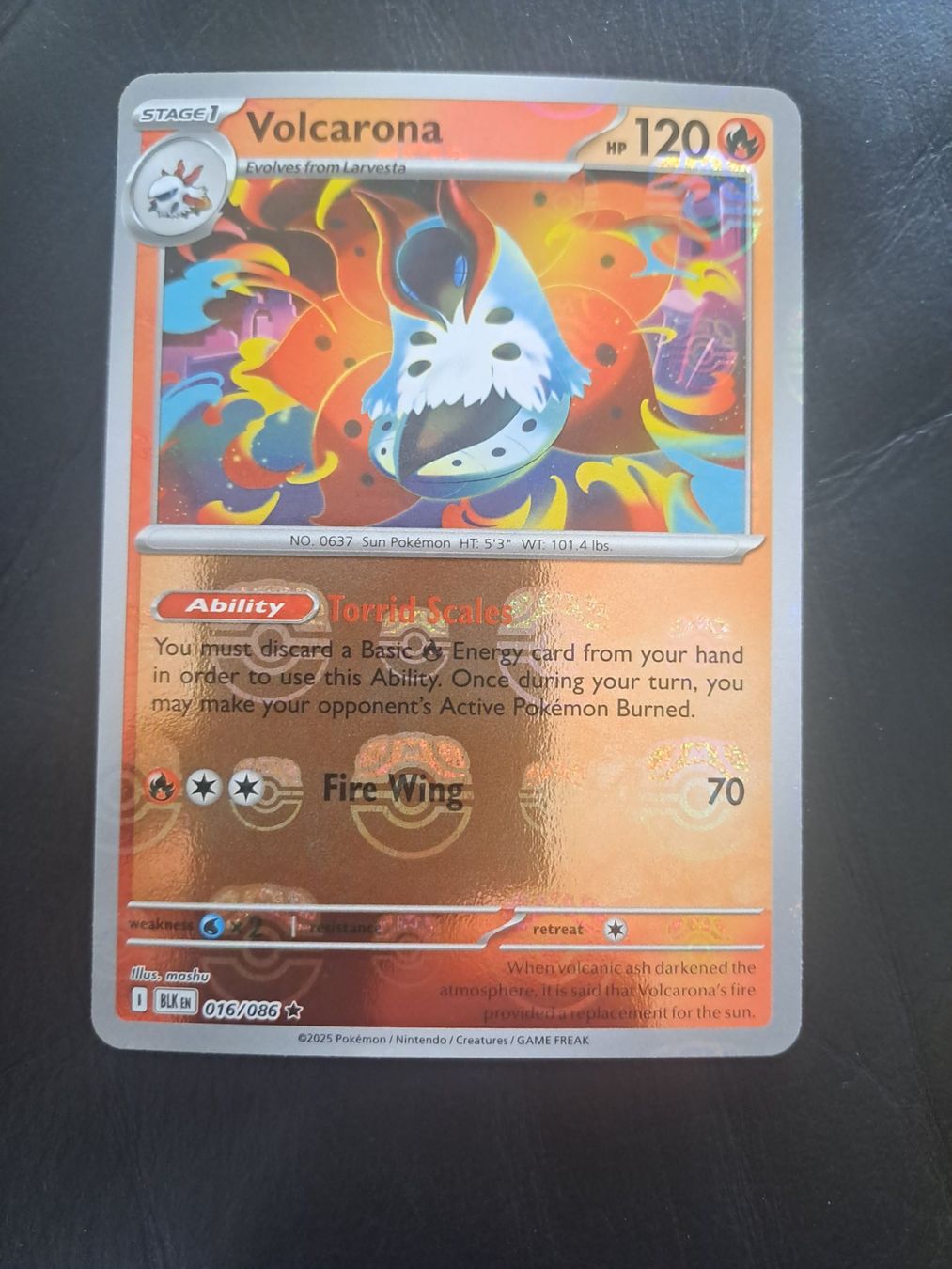 Pokémon Carte collezionabili: Pokemon - volcarona masterball blk - En – Usato da Fribourg venduto da wow_5w2t